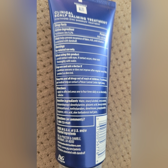 New Head & Shoulders Clinical Itch Relief Sensitive Scalp Treatment 3.3oz - Picture 4 of 5